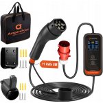 Ampere Point Přenosná 16A 11kW 6M Typ 2 Displej a Taška – Sleviste.cz