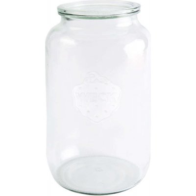 Via Delicia Válcová zavařovací sklenice 100 mm Weck 3000ml – Zboží Dáma