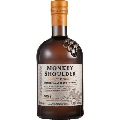 Monkey Shoulder Smokey Monkey 40% 0,7 l (karton) – Hledejceny.cz