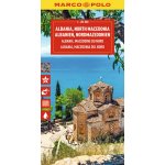 ALBÁNIE, SEVERNÍ MAKEDONIE 1:450 000 AUTOMAPA - – Hledejceny.cz