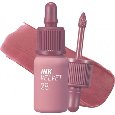 Peripera Ink Velvet tint na rty 28 Mauveful Nude 4 g – Zboží Dáma