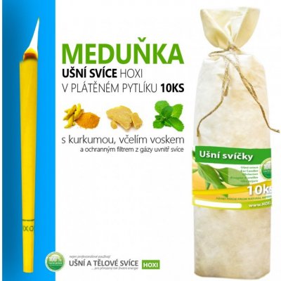 Hoxi Ušní svíčky meduňka – Zboží Dáma