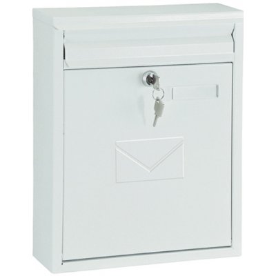 MP-KOVANI RR - POŠTOVNÍ SCHRÁNKA COMO - T04751 Provedení: T04751-R, Povrch: Bílý komaxit 8584138090789 – Hledejceny.cz