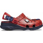 Crocs Team SpiderMan All Terrain Clog K navy Červená – Zboží Dáma