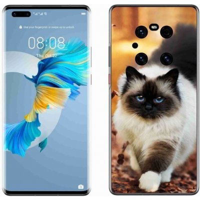Pouzdro mmCase Gelové Huawei Mate 40 Pro - kočka 1 – Zboží Mobilmania