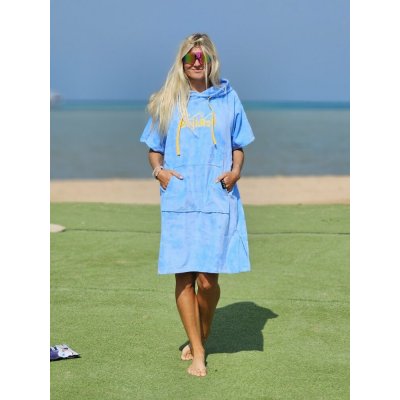 Surf Pončo WAVE MASTER nebeská modrá – Sleviste.cz