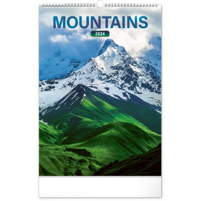 Nástěnný Hory 33 × 46 cm 2024 – Zboží Mobilmania