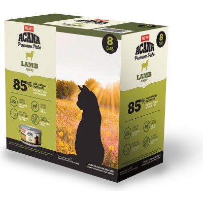 Acana Premium Pâté jehněčí maso Cat 8 x 85 g – Sleviste.cz