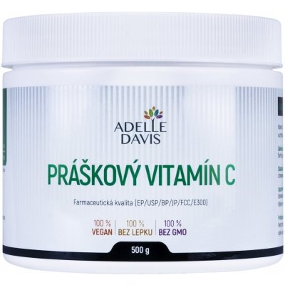 Adelle Davis Vitamin C práškový 1 kg – Zboží Mobilmania