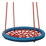 Woody houpací kruh 100 cm červeno-modrý – Zboží Mobilmania