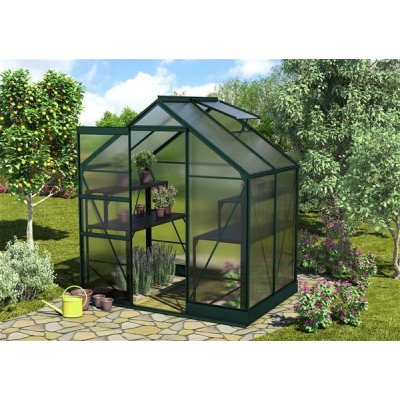 Vitavia Apollo 2500 polykarbonát 4 mm 195 x 137 cm zelený + základový rám – Hledejceny.cz
