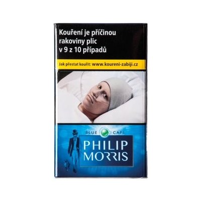 Philip Morris Blue Caps cigarety s filtrem 20 ks od 85 Kč - Heureka.cz