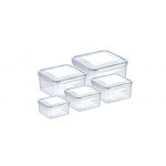 Tescoma Sada dóz Freshbox 5 ks 0,4 0,7 1,2 2.0 čtvercová 3,0 l – Hledejceny.cz