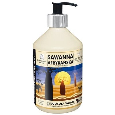 Super Beno Africká Savana Šampon pro psy s bílou a světlou srstí 400 ml – Hledejceny.cz