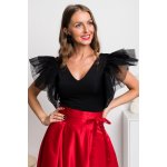 Dámské elegantní body s tylovými rukávy – Sleviste.cz