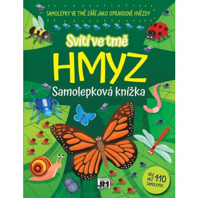 Jiri Models Samolepková knížka svítí ve tmě Hmyz – Sleviste.cz