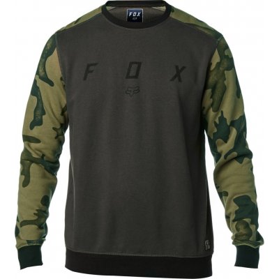 Fox District Crew Fleece Black Vintage – Zboží Mobilmania