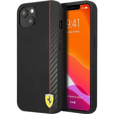Ferrari On Track Carbon Stripe iPhone 13 mini Case - černé