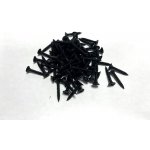 Šrouby 3,5x25 mm METAL 100 ks - černé – Hledejceny.cz