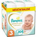 Pampers Premium Care 3 204 ks