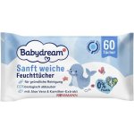 Babydream Vlhčené ubrousky s Aloe vera 60 ks – Sleviste.cz
