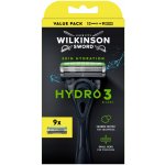 Wilkinson Sword Hydro 3 + 9 ks hlavic – Zboží Mobilmania