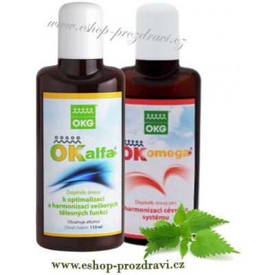 OK Alfa+ OK Omega+ 115 ml – Hledejceny.cz