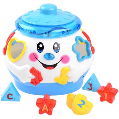 Mamido Multifunkční hudební vkládačka interaktivní kotlík – Sleviste.cz