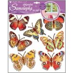 Anděl 10161 Samolepky na zeď motýli skuteční 38x31 cm – Hledejceny.cz