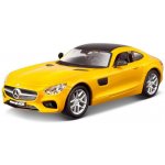 Bburago Plus Mercedes AMG GT žlutá 1:32 – Zboží Dáma
