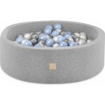 Misioo Smart suchý bazén světle šedý 90x30 cm – Zboží Dáma