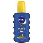 Nivea Sun Protect & Moisture spray na opalování SPF15 200 ml – Hledejceny.cz