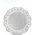 Dekorativní krajky kulaté průměr 22 cm (100 ks) – Hledejceny.cz