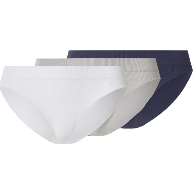 esmara Dámské bezešvé kalhotky 3 kusy navy modrá šedá bílá – Hledejceny.cz