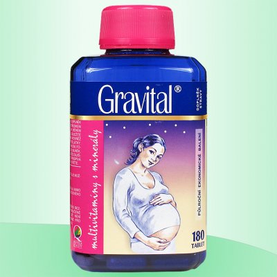 VitaHarmony Gravital pro těhotní a kojící ženy 180 tablet – Hledejceny.cz