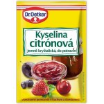 Dr. Oetker Kyselina citronová 20 g – Sleviste.cz