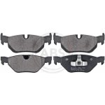 37437 A.B.S. Sada brzdových destiček, kotoučová brzda – Zboží Mobilmania