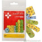 FIXAplast FIRST AID Kids náplast mix 24 ks – Hledejceny.cz