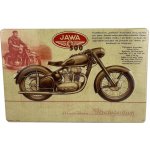 Plechová cedule Jawa - JAWA 500 - HISTORIE 29 x 19 cm – Zbozi.Blesk.cz