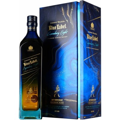 Johnnie Walker Blue Label Legendary Eight 200th Anniversary 43,8% 0,7 l (kazeta) – Hledejceny.cz