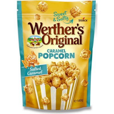 Werthers Original Popcorn slaný karamel 140 g – Zboží Mobilmania