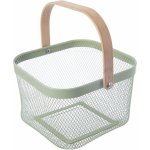 Košík kov/bambus GREENISH 27x24,5x16,5 cm – Zbozi.Blesk.cz