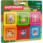 Magformers Kartičky zvířátka, 12 ks – Zboží Dáma