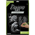 Royal & Langnickel Škrabací obrázky stříbrné 3ks – Hledejceny.cz