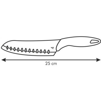 Tescoma nůž Japonský PRESTO SANTOKU 15 cm