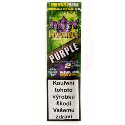 Juicy Jay’s konopné blunty hemp wraps purple hroznové víno 2 ks