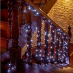 Voltronic světelný řetěz 100 LED studená bílá – Hledejceny.cz