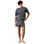 Calvin Klein NM2662E-RG0 pánské pyžamo krátké šedé – Zboží Mobilmania
