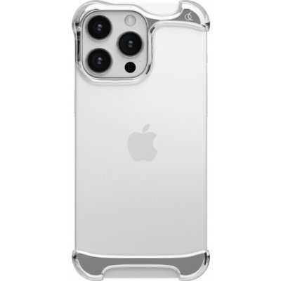Arc Pulse - hliníkový ochranný rám na iPhone 16 Pro, stříbrný (ARC-AP-AL-PSL-APL-IP-16-PRO-E) – Zboží Živě