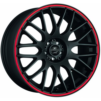 Barracuda KARIZZMA 7,5x17 4x98 ET38 black trim red – Hledejceny.cz